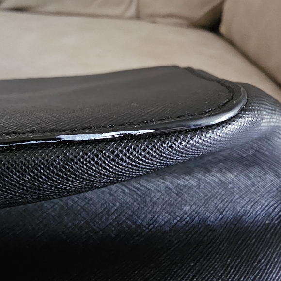 Kate Spade black saffiano leather crossbody shoulder bag - Picture 8 of 13